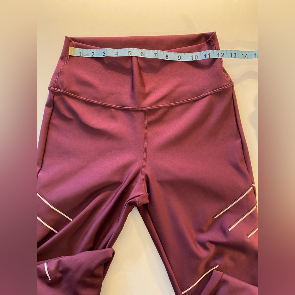 Alo Yoga High waist  Sequence  Legging  Black Plum  Large  NWOT - Picture 7 of 10